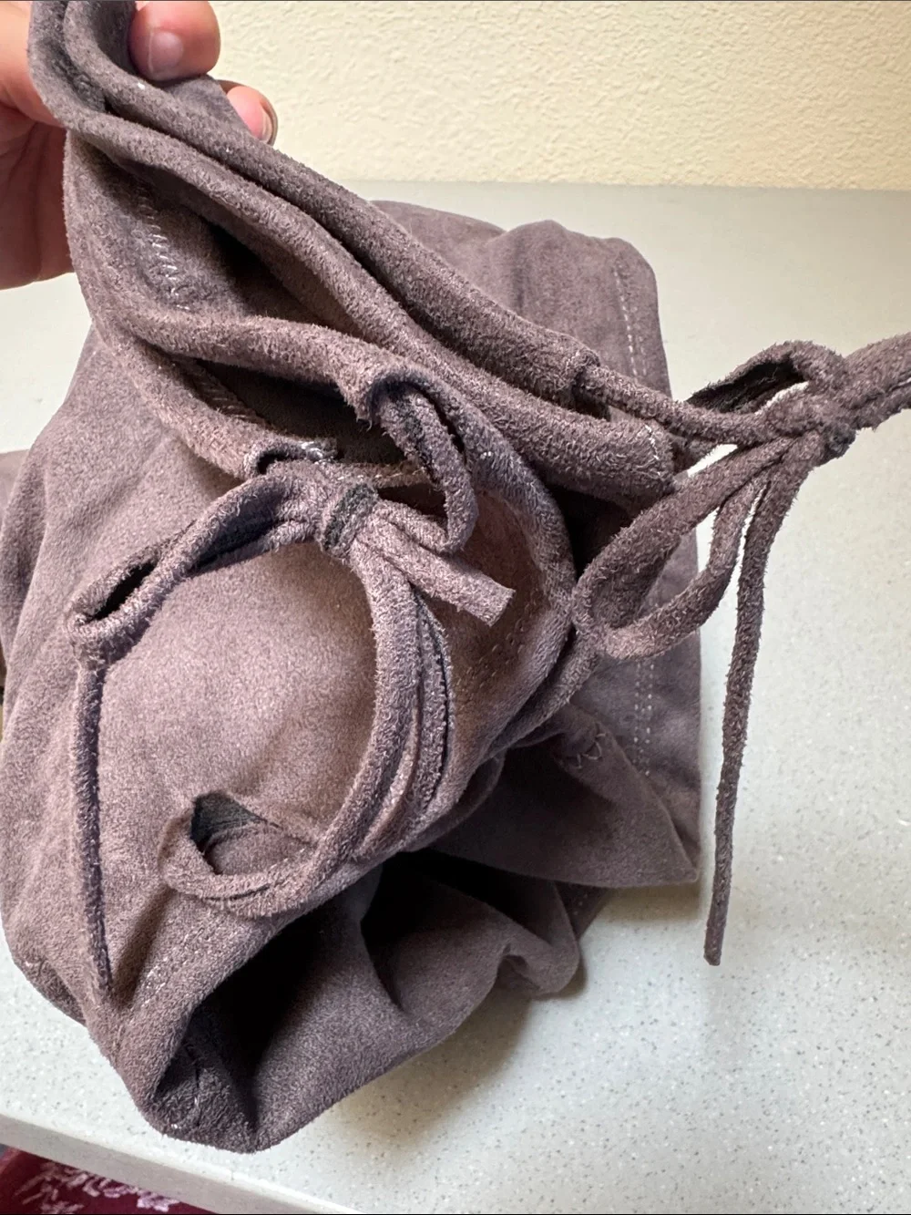 Catherine Malandrino Suede Slouch Over the Knee Boots